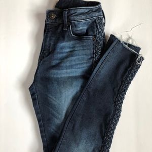 Driftwood Jackie braided jeans